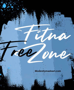 Fitna Free Zone Hoodies